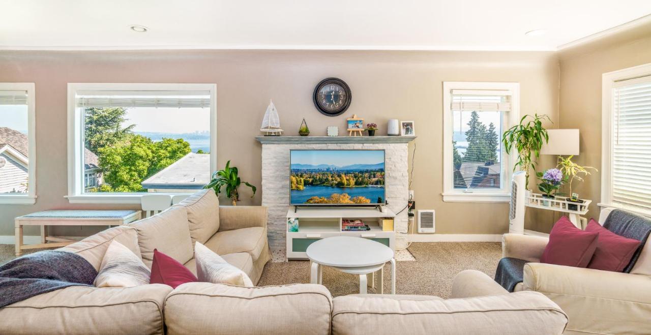 فيلا Sunrise On Lake Washington سياتل المظهر الخارجي الصورة